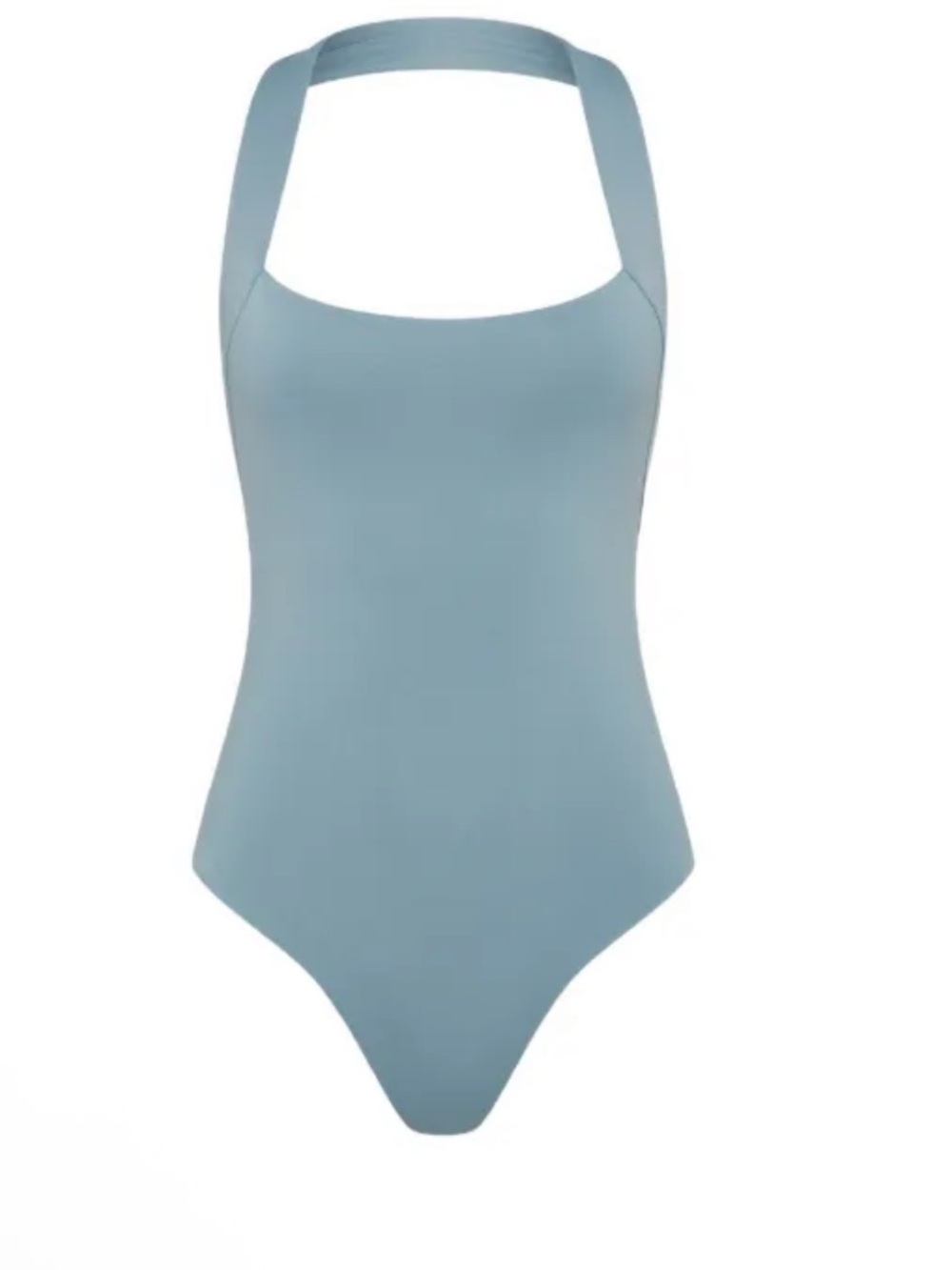 Good American Scoop-Neck One-Piece body suit  - Dusty mint . New! S